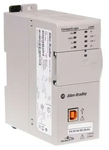 Allen-Bradley 1769-Controlador Ethernet CompactLogix 5370 L30ER, 1 MB de memòria